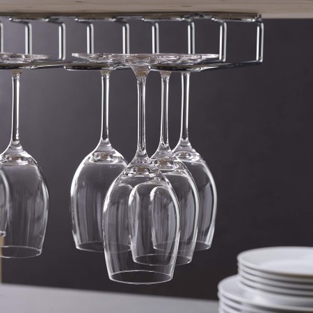 Rastrelliera porta bicchieri fissaggio murale | DAC Forniture