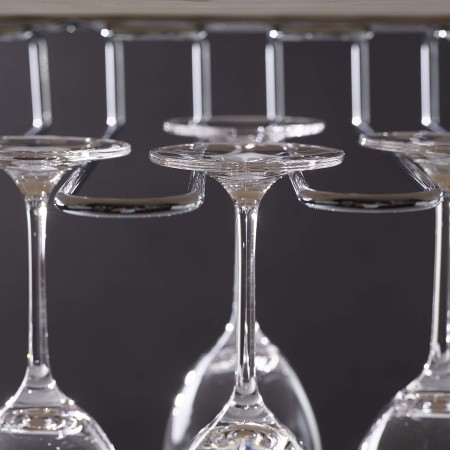 Rastrelliera porta bicchieri fissaggio murale | DAC Forniture