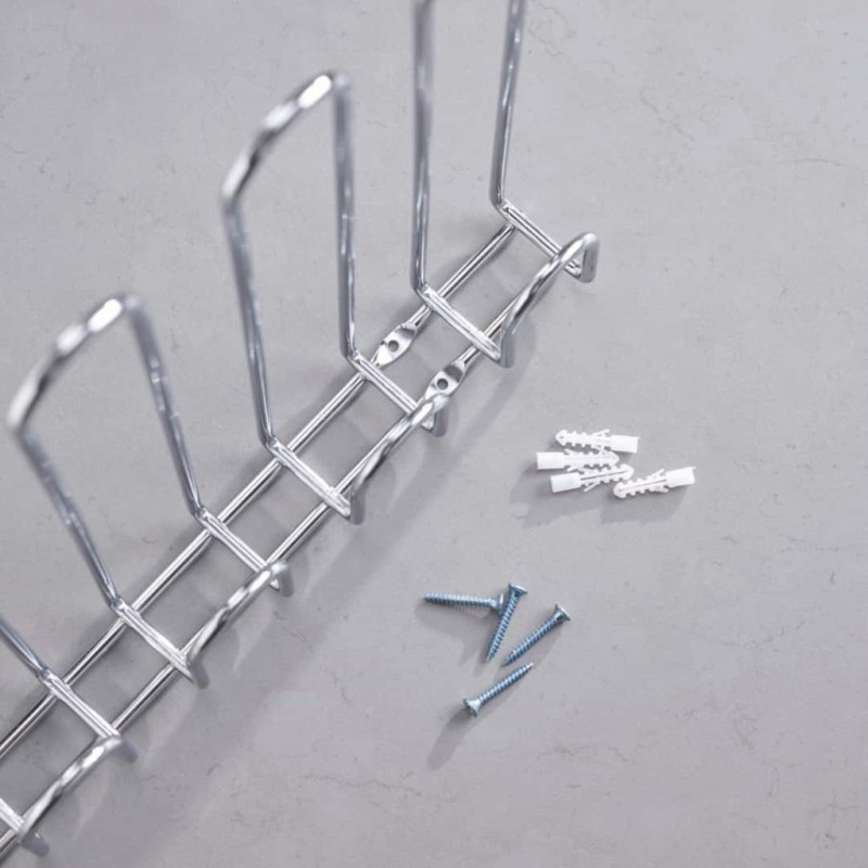 Rastrelliera porta bicchieri fissaggio murale | DAC Forniture