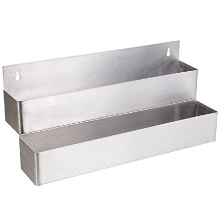 Rastrelliera inox 56 cm per bottiglie - DAC Forniture