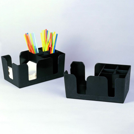 Portaoggetti con portatovaglioli da bar "Linea mixage" | DAC Forniture