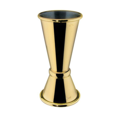 Misurino Jigger doppio Mixage Gold 2/4 cl | DAC Forniture