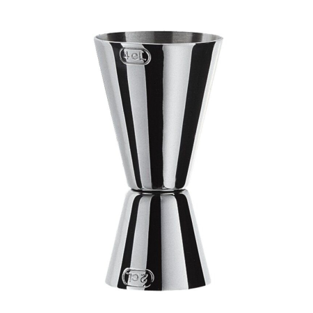 Misurino doppio inox 2/4 cl per cocktail | DAC Forniture