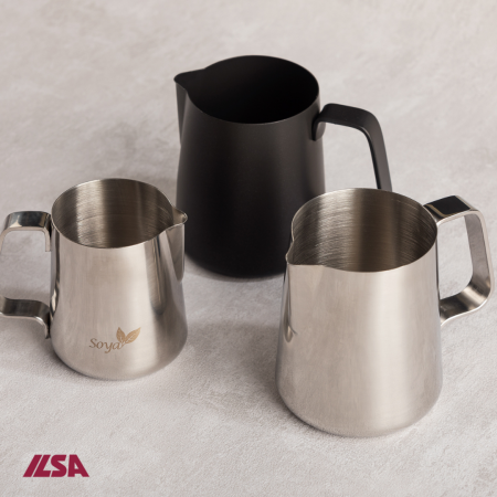 Lattiera per cappuccino Easy TZ 3 con logo Soya | DAC Forniture