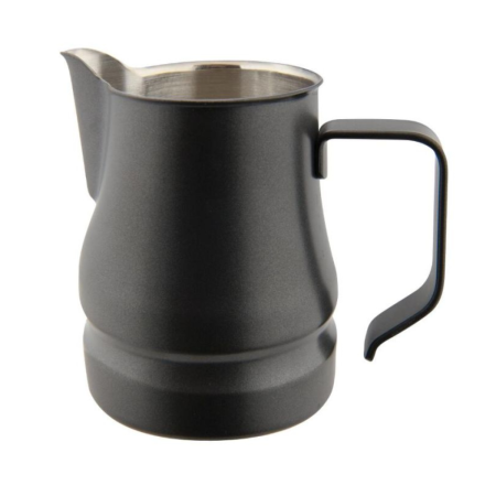Lattiera cappuccino placcata nera 3 tazze Serie Evolution | DAC Forniture