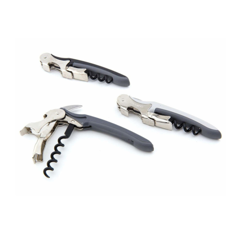 Cavatappi due leve indipendenti acciaio inox ABS | DAC Forniture