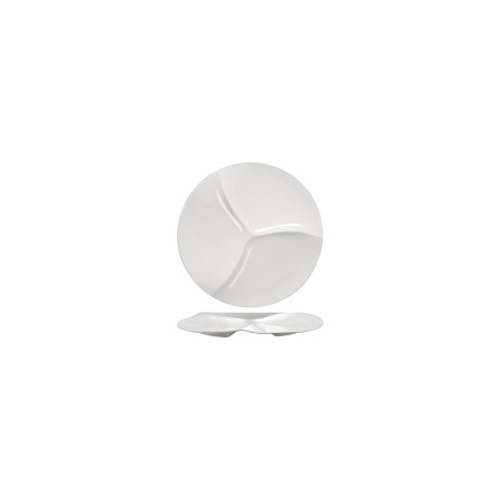 Piatto 3 scomparti cm 31,2 Trio