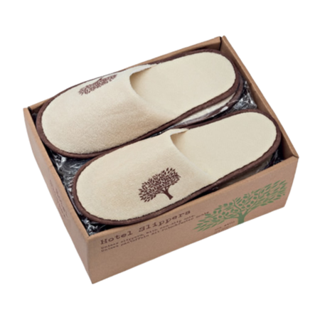 Ciabatte Spugna Chiuse Linea Natura – Confezione 12 Paia – Comfort e Igiene