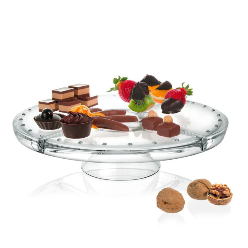 Alzata con Cupola Palladio 4in1 | Espositore Dolci e Buffet