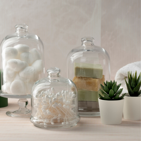 Contenitore con Campana 55 – 13x11,2 cm, Perfetto per Dolci e Snack