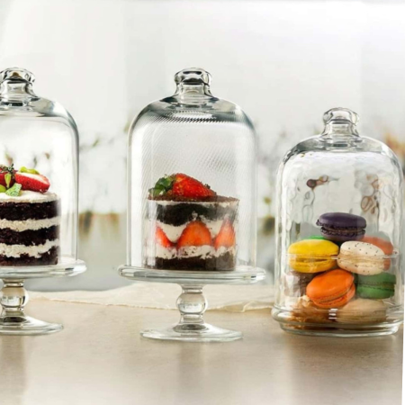 Portavivande Patisserie Midi Mart. con Campana – Elegante e Pratico