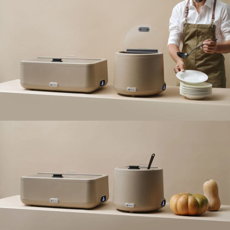 Scaldavivande per buffet moderno e di design - DAC Forniture