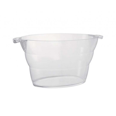 Secchiello Champagne Crystal in MS Trasparente – 47x29x24 cm