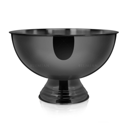 Spumantiera nera Erema 8 L – Elegante Ice Bucket in Acciaio Lumian
