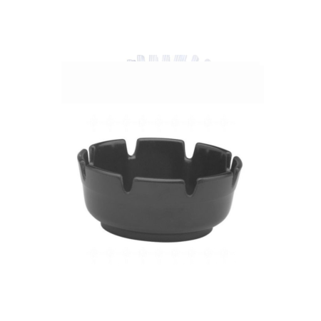 Posacenere in Plastica Nero Ø 11 cm – Resistente e Leggero