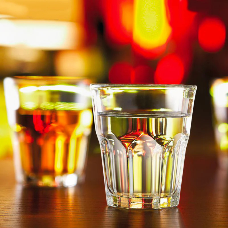 6 Bicchieri Granity 20 cl in Vetro | DAC Forniture