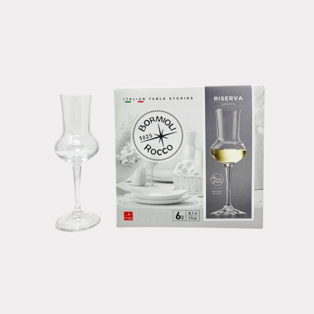 6 Calici Degustazione Riserva Grappa 8 cl | DAC Forniture