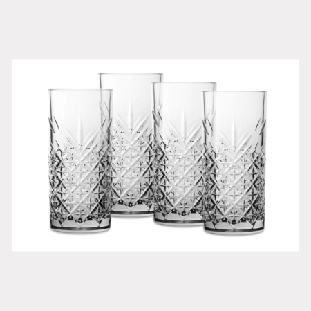 4 Bicchieri Long Drink Timeless 36,5 cl | DAC Forniture
