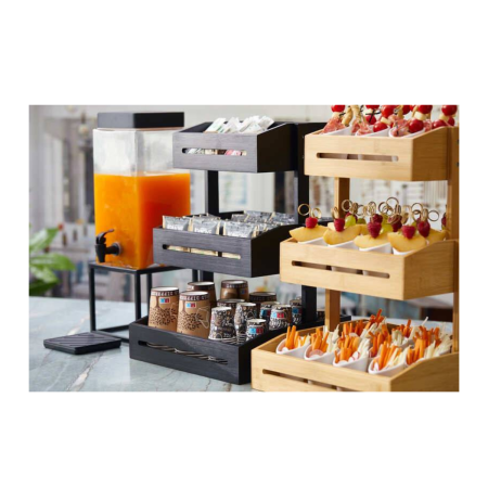 Big jar con base in metallo nera 6,5 Lt - DAC Forniture