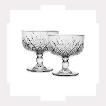 Set 2 Coppe Gelato Timeless 27,5 cl Eleganti e Raffinate | DAC Forniture