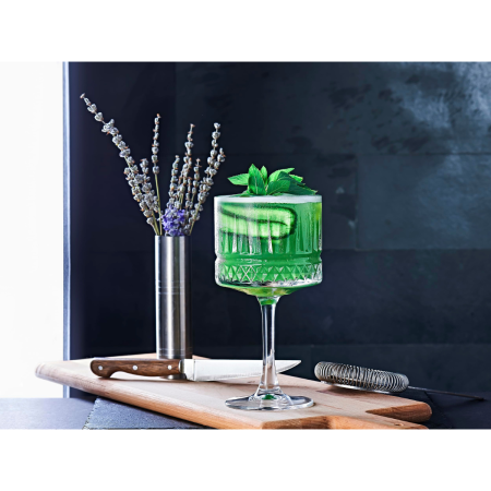 Bicchieri Cocktail/ Gin Elysia 500 cc – Set 4 pezzi in Vetro Elegante