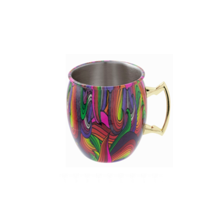 Tazza Moscow Mule 550 ml – Inox Stampato | DAC Forniture