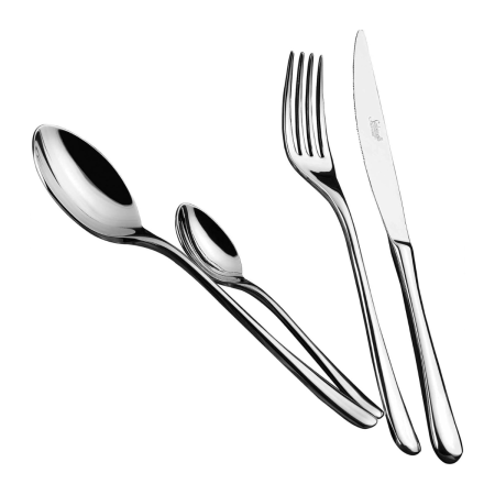 Posate Tavola Acciaio Inox 18/10 Set 12 Pezzi | DAC Forniture