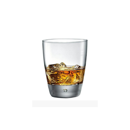 3 Bicchieri Luna Roks 26cl - Bormioli