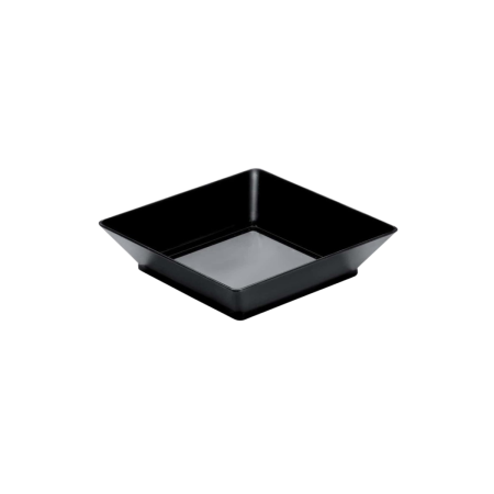 Vassoio Small Plate PS Nero 65x65 mm | DAC Forniture