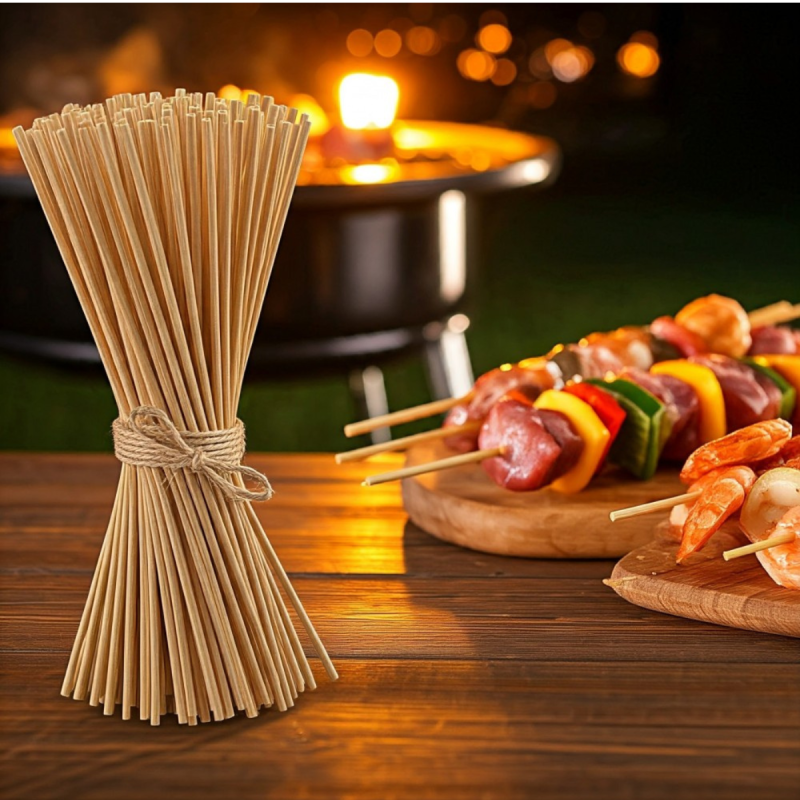 Stecconi Bamboo 40 cm per arrosticini | DAC Forniture