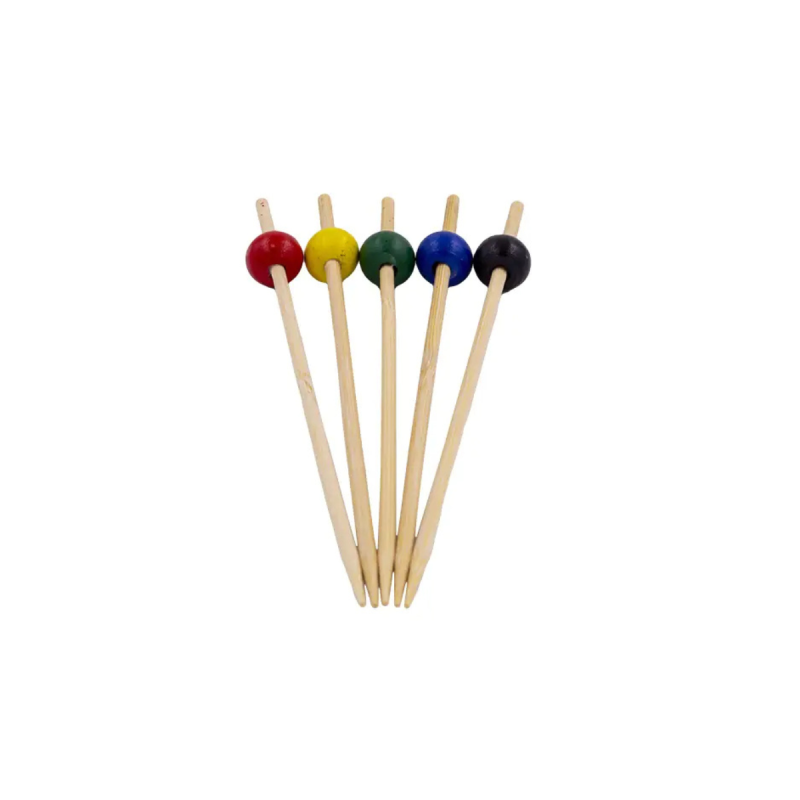Spiedi Bamboo con Sfera 15 cm | DAC Forniture
