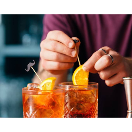 Spiedi Bamboo Mustache 12 cm | DAC Forniture