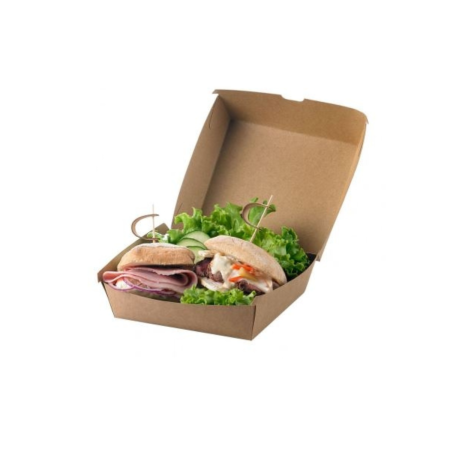 Scatola Hamburger 16x16x9 cm | DAC Forniture