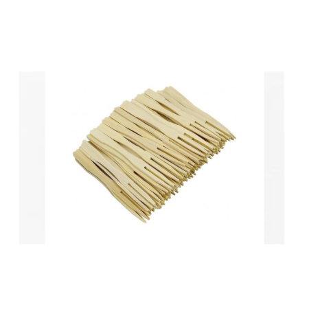 Forchettine Bamboo 100 pezzi | DAC Forniture