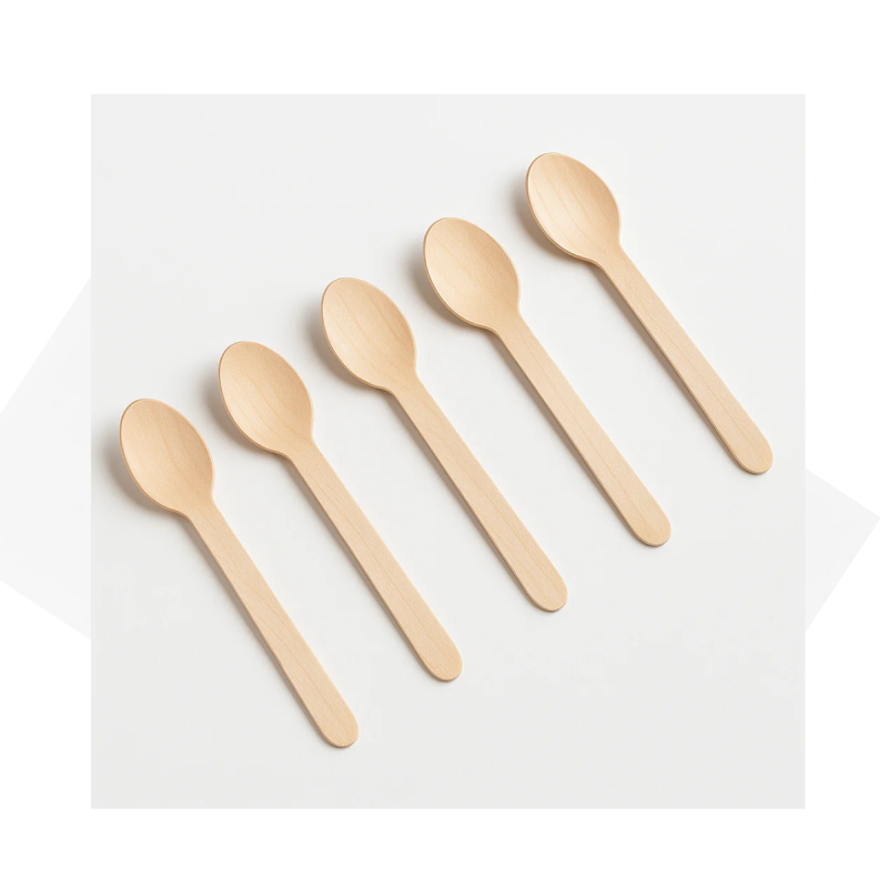 Cucchiaio in Legno di Betulla 16 cm | DAC Forniture