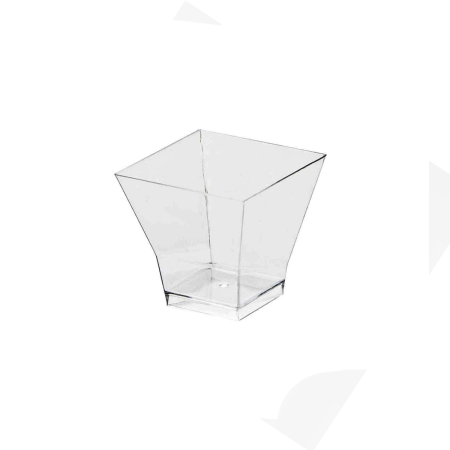 Coppetta Medium Pagoda Trasparente 200 cc 12 pz | DAC Forniture