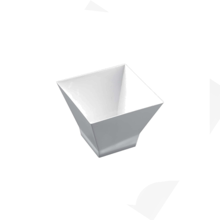 Coppetta Medium Pagoda Bianca 200cc 12pz | DAC Forniture