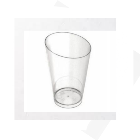 Bicchierino Conico Trasparente 75 cc 25 pz | DAC Forniture