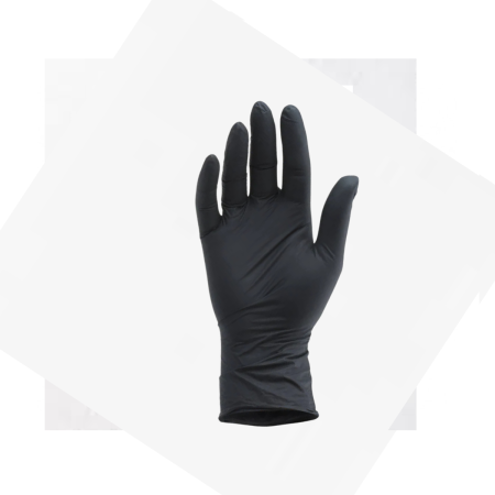 Guanti Nitrile Nero Tg S – Confezione 100 Pz | DAC Forniture