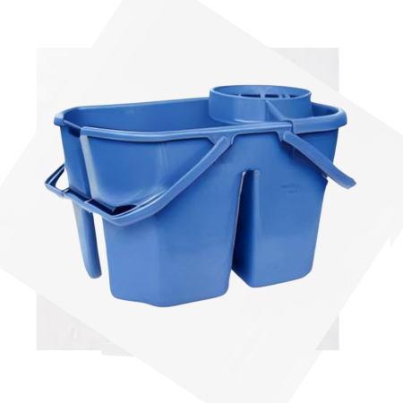 Secchio Doppia Vasca con Strizzatore 15 Lt | DAC Forniture