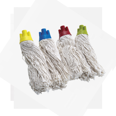 Mop Pocket Cotone Filo Fine Verde 280 g | DAC Forniture