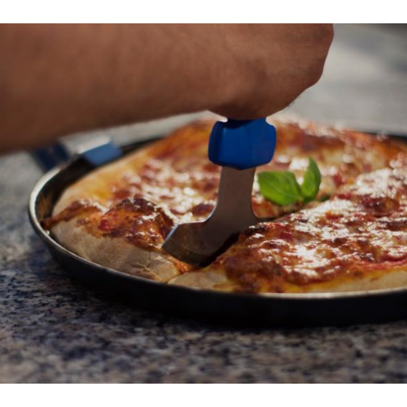 Tronchetto Tagliapizza Lama Acciaio Inox Gimetal | DAC Forniture