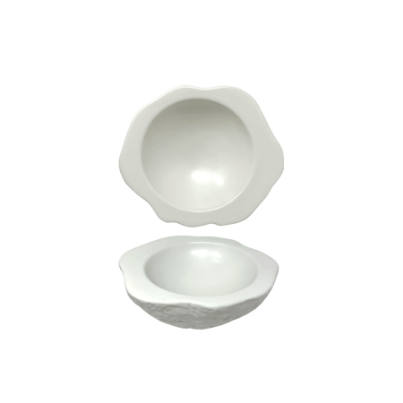 Coppa Concava Effetto Pietra 24,5x20,5 cm | DAC Forniture