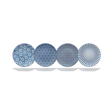Piatti Piani Hanami 19 cm Set 4 Pezzi | DAC Forniture