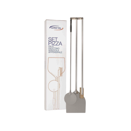 Set Pizza Uso Domestico 4 Pezzi Gi.Metal | DAC Forniture