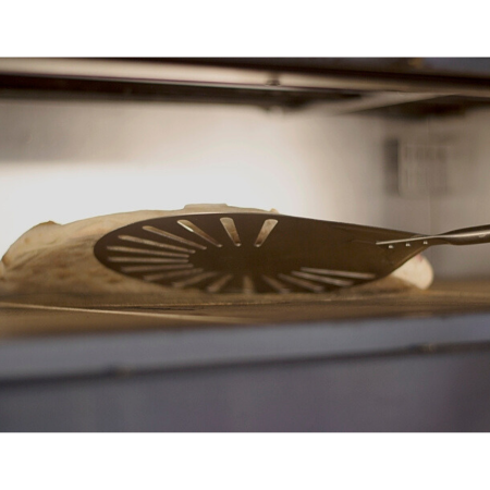 Palettino Pizza Inox Forato Ø 20 cm Gi.Metal | DAC Forniture