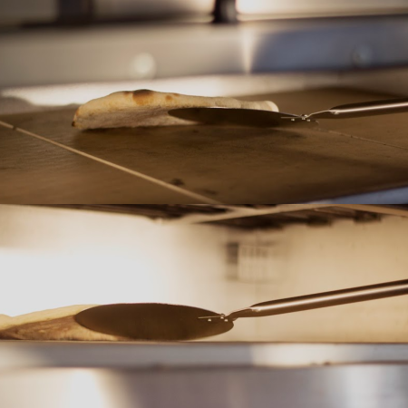 Palettino Pizza Inox Ø 20 cm Manico 120 cm Gi.Metal | DAC Forniture