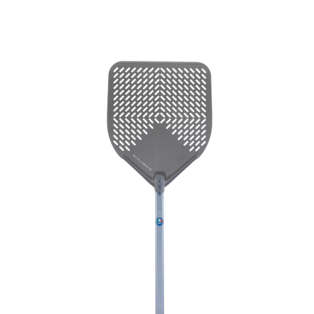 Pala Pizza Alluminio Anodizzato Forata 45x45 cm Gimetal Evoluzione