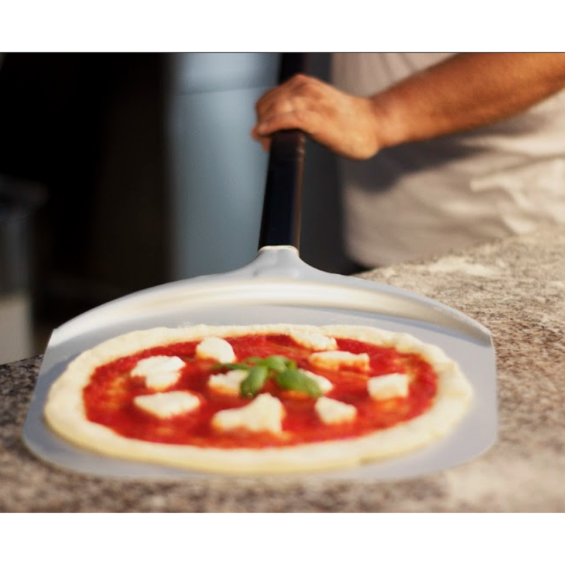 Pala Pizza Alluminio Rettangolare 36x36 cm Manico 60 cm Gimetal | DAC
