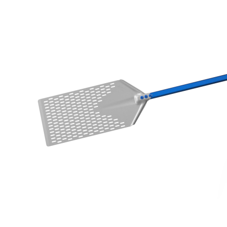 Pala Pizza Alla Romana Forata 23x40 cm Manico 150 cm Gimetal | DAC